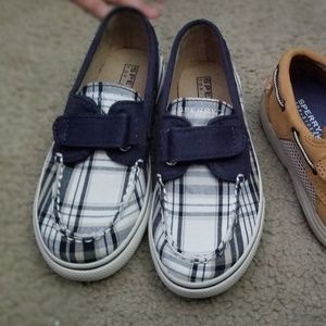 Nwob Sperry Topsiders 10.5 toddler shoes